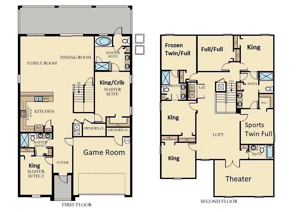 Opulent Villa, 10 Min To Disney, Pool & Spa Davenport 0*,  United States